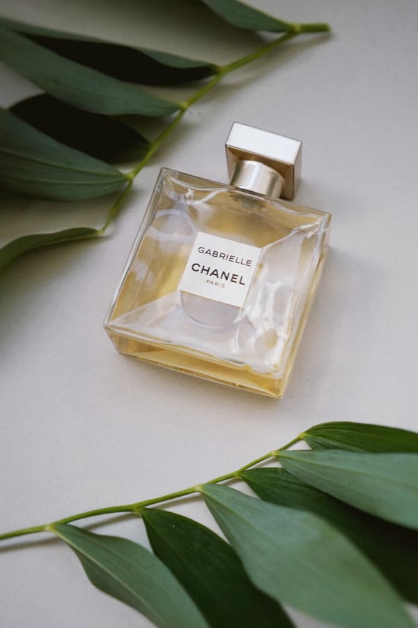 A bottle of Perfume Gabrielle Essence Eau De Parfum